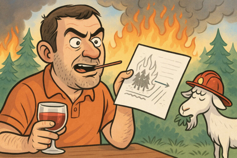 ¿Incendios? Sujétame el Vermú…