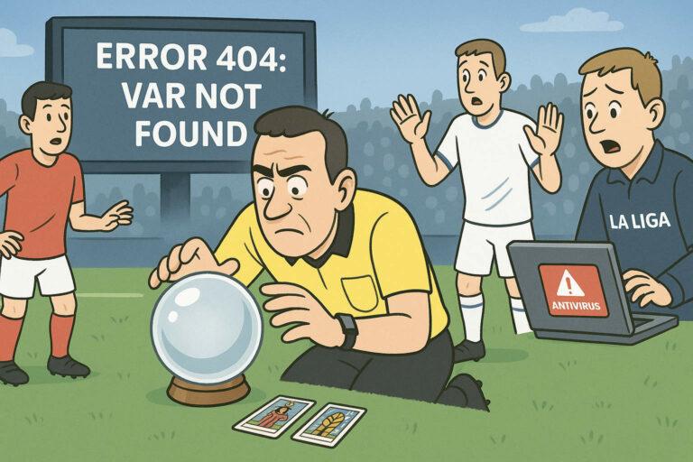 En su Afán por Bloquear Webs Ilegales o Sospechosas, La Liga Bloquea el VAR por Error