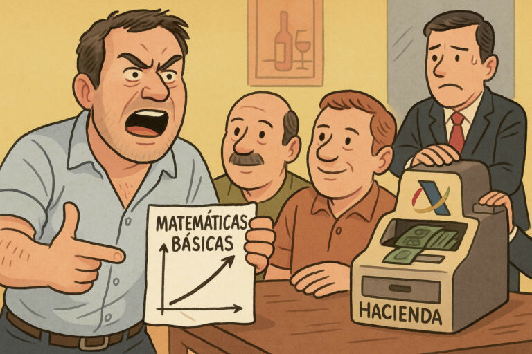Si Bajas Impuestos, Recaudas Más: Matemáticas Básicas
