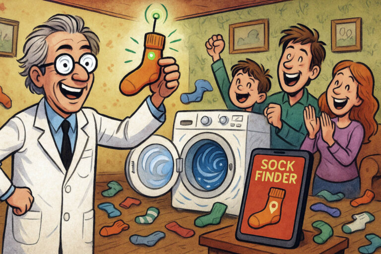 Sock Finder, el Revolucionario Invento para Encontrar Calcetines Perdidos