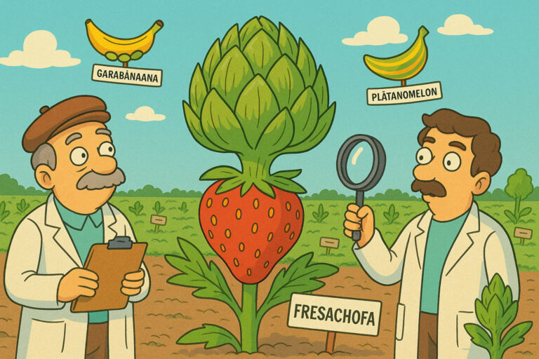Científicos de Huelva Cultivan un Híbrido entre Fresa y Alcachofa: La Fresachofa