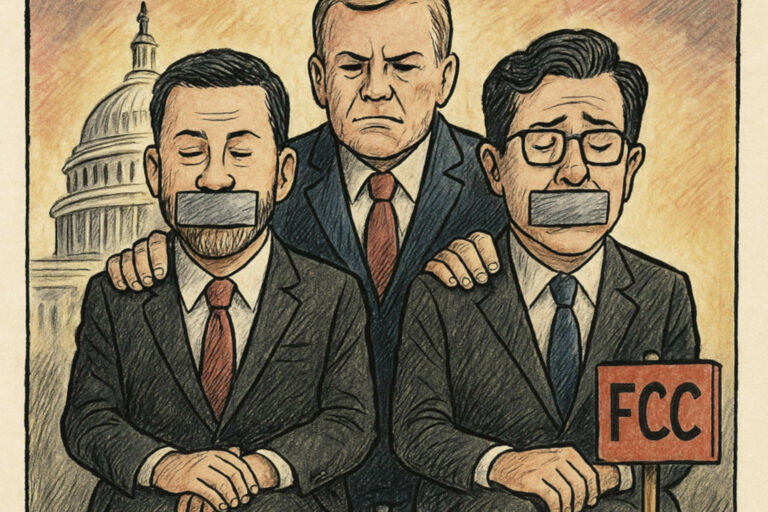 Kimmel, Colbert. Una Nueva Forma de Censura en el País de la Libertad