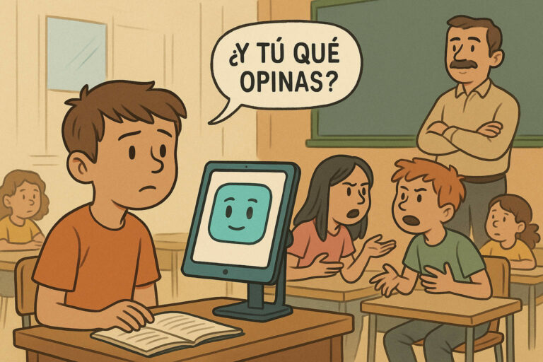 Las Familias Preocupadas de que sus Hijos se Eduquen con IA. Prefieren la EA, Estupidez Artificial