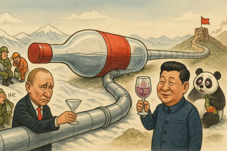 Rusia Y China Estrechan Lazos Frente a Occidente con un Gaseoducto de Vodka