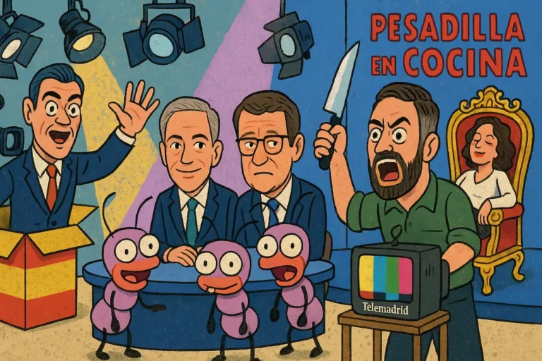 Tras la Aparición de Pedro Sánchez en la Revuelta; las Cadenas Adoptarán a un Político para Que Aparezca Random en un Programa