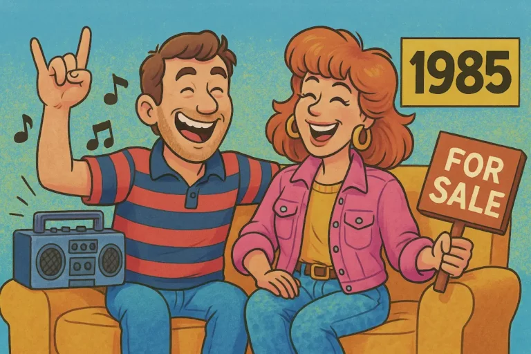 Una Pareja Borra Todos Sus Cambios de Hora en los Relojes y Se Transportan a Vivir a 1985