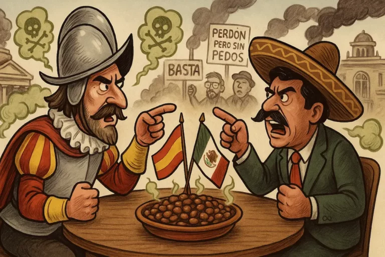 España No Se Disculpará ante México por la Conquista, Si no Piden Perdón Antes por Las Flatulencias de los Frijoles