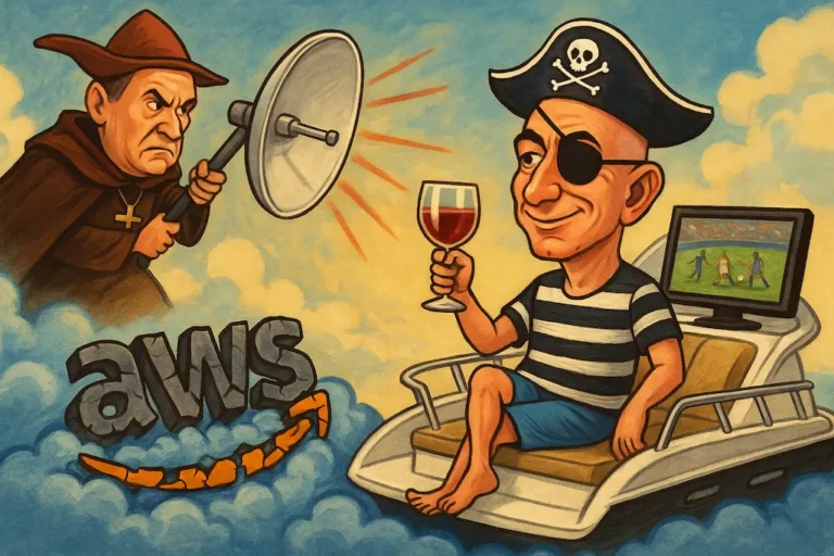 La Liga Bloquea Amazon Web Services. Lo justifican Porque Bezos Estaba Viendo un Partido Pirata