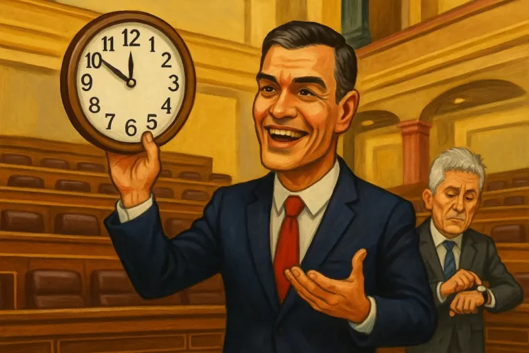 Sánchez Amenaza: Quién No Cambie la Hora el Sábado, Se Irá a Vivir a Canarias